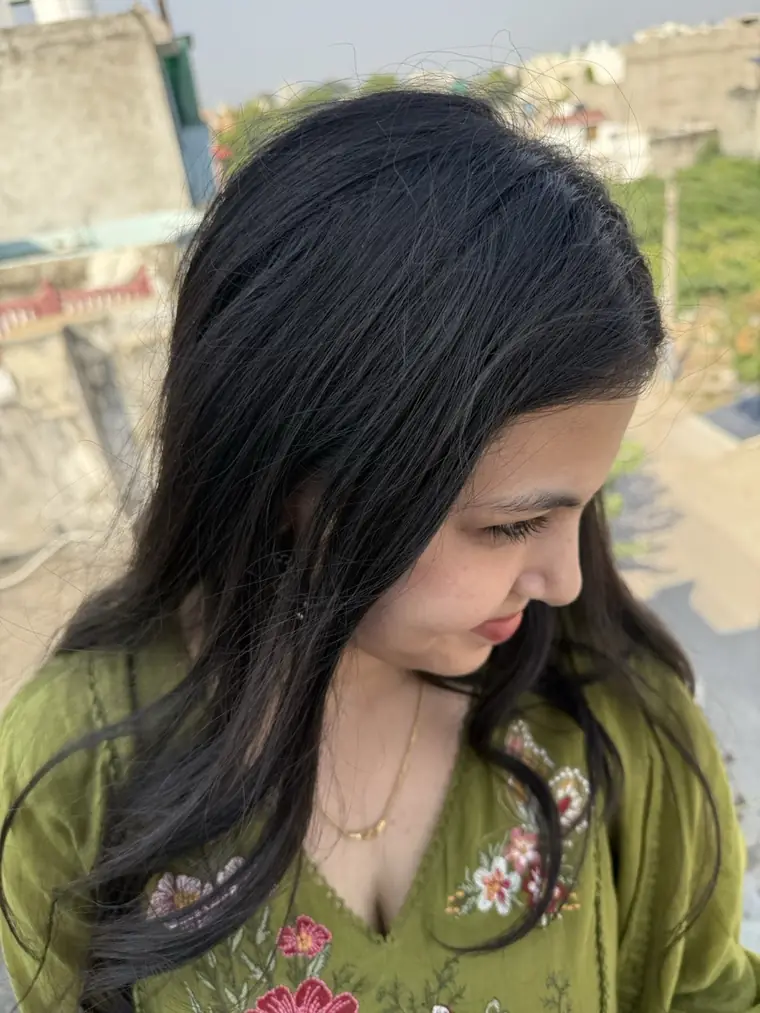 Bhumika in a green embroidered kurta